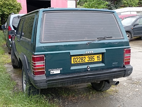 algeria license plate