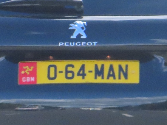 isle of man license plate