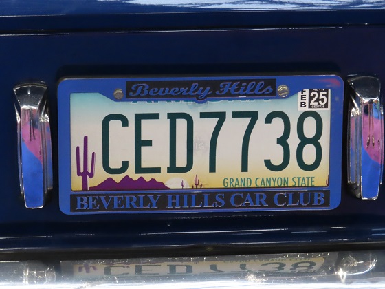 united states arizona license plate